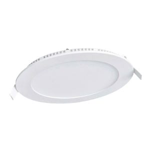 Panel Led Circular Empotrado 6W Luz Blanco Frío