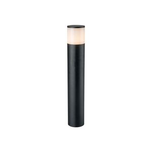 Farol Poste Lefka 50Cm Negro Mate