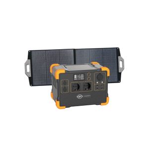 Pack Estación de Energia 1200W + Panel Solar 100W BP ENERGIA