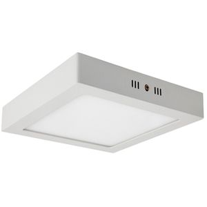 Panel Led Cuadrado Sobrepuesto 6W Luz Cálida