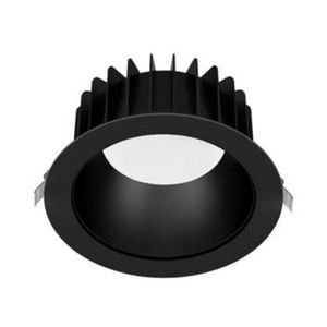 Downlight Retraido Led 10W Luz Blanco Neutro Diámetro 135Mm Negro