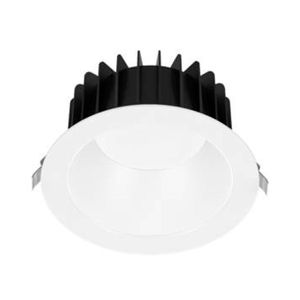 Downlight Retraido Led 45W Luz Cálida Diámetro 210Mm Blanco