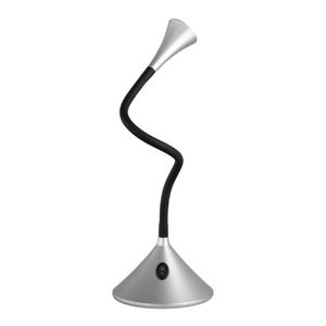 Lámpara Escritorio Led Cobra 3W Luz Cálida Gris