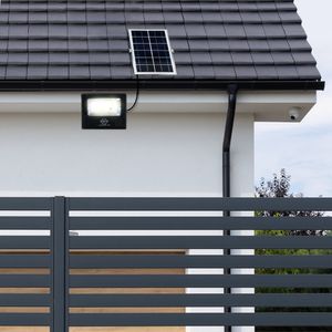 Luminaria Solar 60W Con Panel Solar Externo