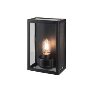 Aplique Exterior Varina Glass Negro