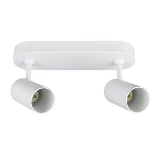Foco Sobrepuesto Arsis II XL 2 Luces Blanco Mate