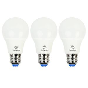 Pack X3 Ampolletas LED Bola A60 7W Luz Blanco Frío E27