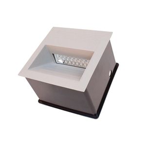 Foco Empotrado 1,5W 18 Led Luz Cálida Gris