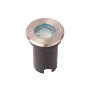 Foco Empotrado A Piso Led 5W Luz Cálida