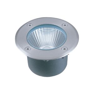 Foco Empotrado A Piso Led 10W Luz Cálida