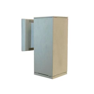 Aplique Unidireccional Ip54 Vertical Gris E27