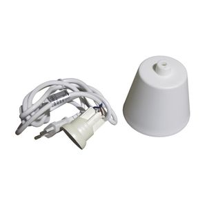 Colgante 1,5M Plástico 1 Luz E27