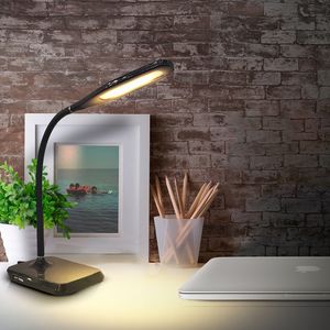 Lámpara Escritorio Tiber Led 5W Usb Negro