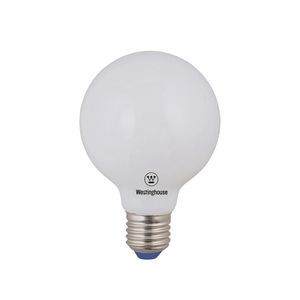 Ampolleta Led Bola 8W Luz Cálida Vidrio Milky Ø95