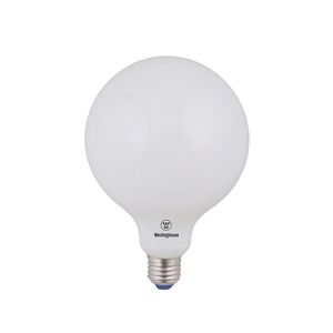 Ampolleta Led Bola 8W Luz Cálida Vidrio Milky Ø125
