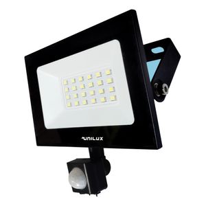 Proyector Led 20W 4000K Con Sensor Unilux
