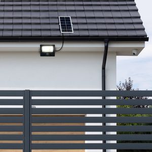 Luminaria Solar 25W Con Panel Solar Externo