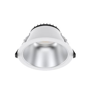 Downlight CES II Blanco 25W 3000K y 4000K Óptica 60° IP54 Diámetro 190