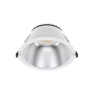 Downlight CES II Blanco 30W 3000K y 4000K Óptica 60° IP54 Diámetro 235