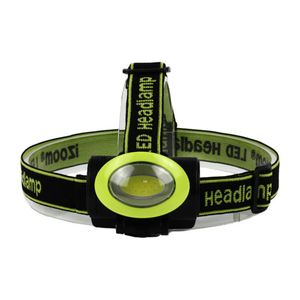 Linterna Frontal Cabeza 200Lm Luz Blanca Pilas Incluidas