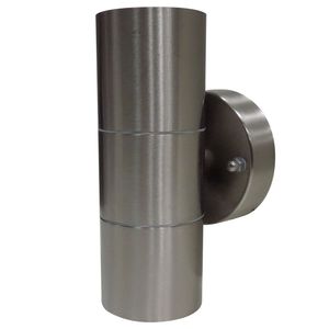 Aplique Muro Cil Ii Bidireccional Acero Inoxidable