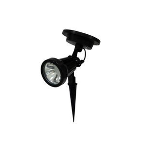 Estaca Led Solar 0,5W Luz Cálida Negro