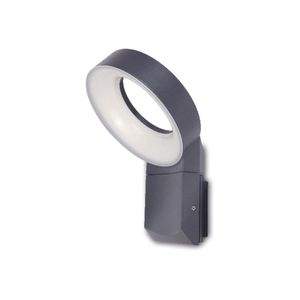 Aplique 6163S 14W Luz Cálida Negro
