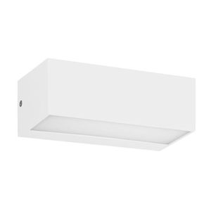 Aplique Bidireccional Sintético Led Costa 12W Luz Cálida Blanco