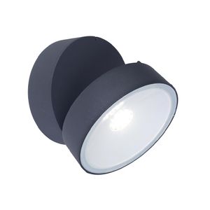 Aplique Trumpet 16W Luz Blanco Neutro Negro