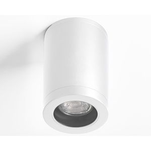 Foco Sobrepuesto Circular Costa Lux Blanco
