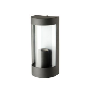 Aplique Aluminio Unidireccional Abend Negro