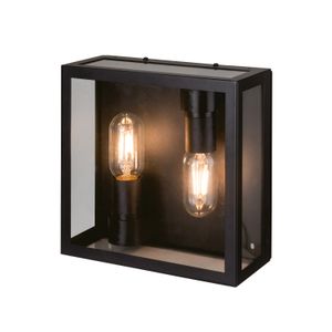 Aplique Exterior Aruma Negro