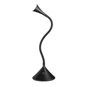 Lámpara Escritorio Led Cobra 3W Luz Cálida Negro