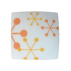Aplique Cuadrado Diedro Alvina 30Cm