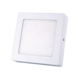 Panel Led Cuadrado 12W Luz Blanco Neutro Sobrepuesto
