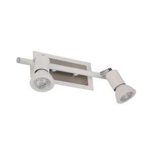 Foco Sobrepuesto Cotton 2 Luces Blanco