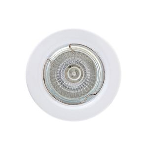 Foco Empotrado Fijo Aluminio Blanco