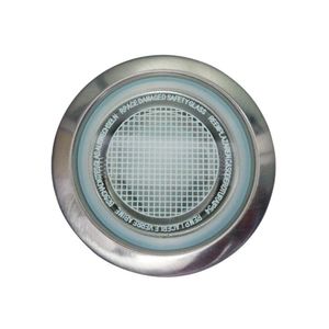 Foco Empotrado Hermético Aqua Níquel Mate