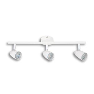 Foco Sobrepuesto Drop 3 Luces Led Luz Cálida