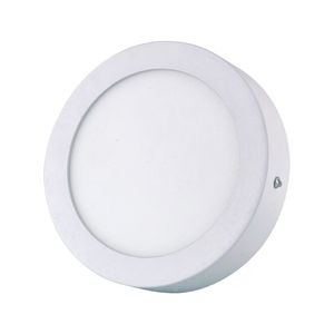 Panel Led Circular Sobrepuesto 12W Luz Blanco Frío
