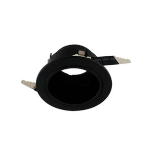 Foco Empotrado Antideslumbrante Negro Mate