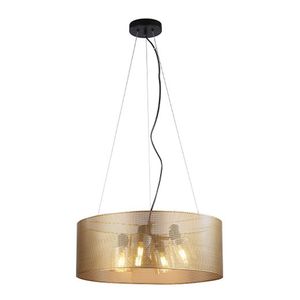 Lámpara Colgante Borgo Oro 4 Luces