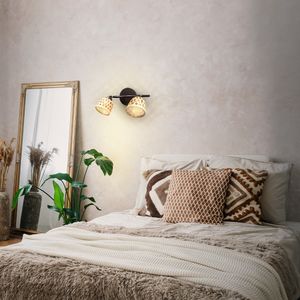 Foco Sobrepuesto Mavat Natural 2 Luces