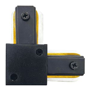 Conector Para Riel L Negro