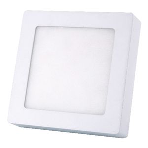 Panel Led Sobrepuesto Cuadrado 18W Luz Blanco Frío