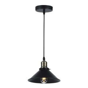 Lámpara Colgante Vera Negro 22Cm