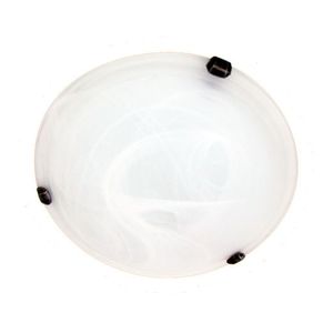 Plafón Vidrio Murano Duna 30Cm