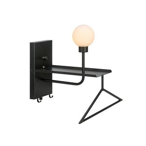 Aplique Carson G9 Negro Con Dimmer