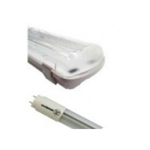 Canoa Estanca Byp Para Tubo Led 2X18W