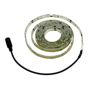 Cinta Led 4,8W Luz Cálida Adhesiva 1M Con Switch Y Enchufe